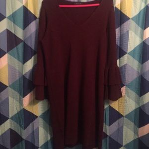 Maroon dress
